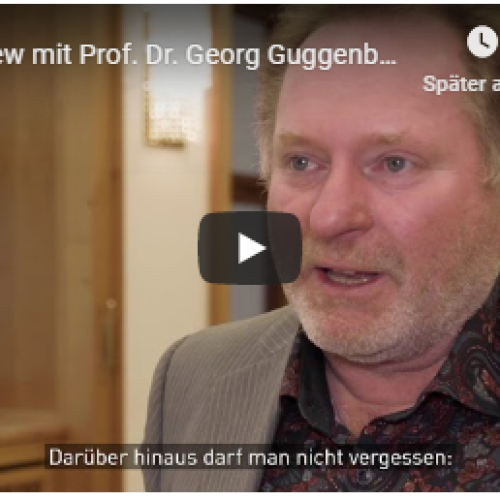 Prof. Dr. Guggenberger im Interview